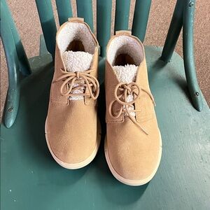 Sorel Tan Boots with Cream Lining